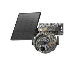 Viking HDs04 4G vonkajšia solárna IP kamera šedá / 2304 x 1296 +2304 x 1296 / slot na microSD kartu 