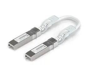 Ubiquiti Uplink Cable SFP28 15cm biela / 1/10/25Gbps / podpora SFP/SFP+ / priemer 3mm