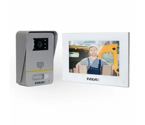 Rozbalené - Evolveo DoorPhone AP1 / dverný videotelefón pre jeden byt / farebný displej / rozbalené