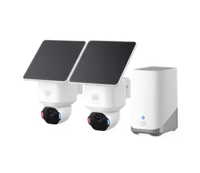 Anker Eufy E42 biela / HomeBase 3 + 2x IP kamera so solárnym nabíjaním / 360° / nočné videnie / microSD / Wi-Fi / 4k