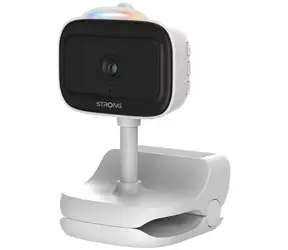 Strong DOVY biela / Detská IP kamera / Li ION aku / 3 MPx / Wi-Fi 2.4GHz / SD karta / nočné videnie / obojsmerný zvuk