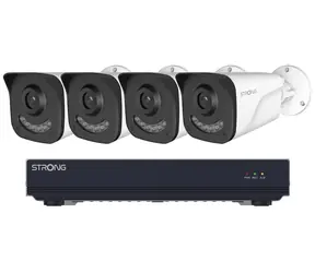 Strong BUL05DL0-P PoE Kit / 1x NVR NVR1120-8P / 4X IP kamera BUL05DL0-P / HDMI / VGA / USB / LAN / PoE
