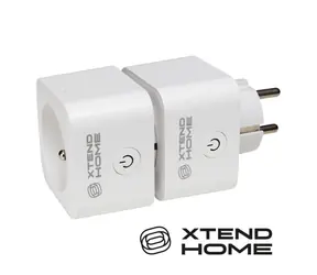 Xtend Home ZA101M set 2ks / Múdra zásuvka / meranie príkonu / správne spínanie fázy / Tuya