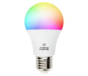 Xtend Home SMART / Chytrá LED žiarovka / E27 / RGB + W / 11W / 1050lm / farebná / stmievateľná / WiF