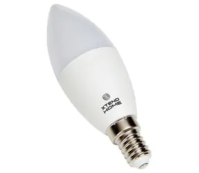 Xtend Home SMART / Chytrá LED žiarovka / E14 / RGB + W / 4.8W / 450lm / farebná / stmievateľná / WiF