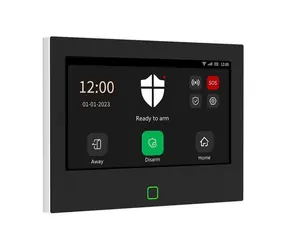 Xtend Home alarmový set / Jednotka 7" / 2x pohybové čidlo / 2x dverné čidlo / 4X diaľkové ovládanie / 1x dymové čidlo
