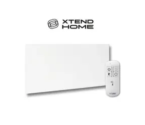Xtend Home vykurovací infra panel 420W biela / Bezrámový / 230V / Wi-Fi / Tuya