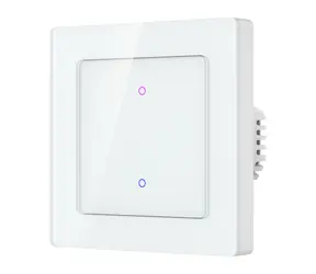 Avatto TS20- EU-W2 Dotykový spínač svetla WiFi (2 okruhy) biela