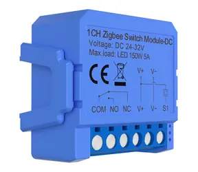 Avatto ZWSM16-DC32V-1 1kanálový spínací modul ZigBee s bezpotenciálovým kontaktom