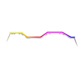 Rozbalené - Hyte Noodle LN70 ARGB LED Strip biela / pre y70 / 44x LED / rozbalené
