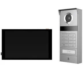 Ezviz TP9 Pro Chytrý domáci interkom čierno-strieborná / Wi-Fi / 4K / dotykový monitor 8" / bezdrôtový zvonček / IP65