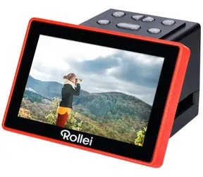 Rollei DF-S 1300 SE čierna / skener / negatívy&amp;diapozitívy / 13Mpx / 4300 DPI / 2.4" LCD / SDHC / USB-C / HDMI