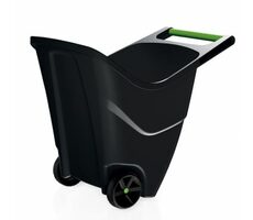 PROSPERPLAST Záhradný traktory LOAD&amp;GO II čierna / 85l