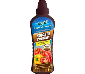 Agro OM kvapalné hnojivo na paradajky &amp; papriky a uhorky 1 l