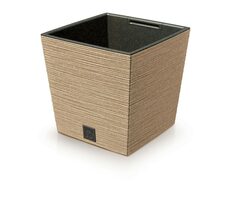 Prosperplast FÚRU SQUARE LOW ECO WOOD 24 cm naturo / Kvetináč 