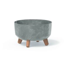 Prosperplast GRACIA LOW 28.5 cm betón effect / Kvetináč 