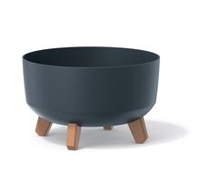 Prosperplast GRACIA LOW 38 cm antracit / Kvetináč 