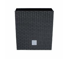 Prosperplast Rato Low antracit 22.3 cm / Kvetináč 