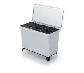 Prosperplast SYSTEMA 3x10l popolavá / Odpadkový kôš 