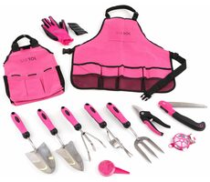 SIXTOL GARDEN PINK 12 / Sada záhradného náradia / 12 ks