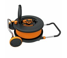 Fiskars 1023643 Vozík s bubnom a hadicou M 1/2&quot; dosah 21.5 m