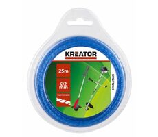 KREATOR KRTGTT2025 / Struna do kosačiek / krútená / priemer 2 mm / dĺžka 25 m