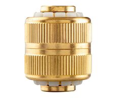 Neo Tools 15-737 zlatá / spojka pre pevné spojenie hadíc / materiál mosadz / 3/4&quot;