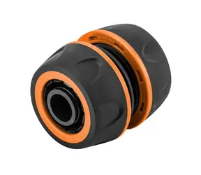 Neo Tools 15-743 oranžovo-čierna / spojka pre pevné spojenie hadíc / materiál plast / 3/4"