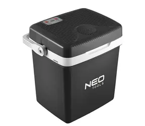 Neo Tools 63-152 / cestovná chladnička 2 v 1 (chladenie aj ohrev) / 26 litrov / 230V aj 12V (do autozapaľovača)