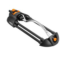 Neo Tools 15-771 oranžovo-čierna / oscilačný postrekovač / 18 trysiek / pre plochu až 14x19m / 1/2&quot; aj 3/4&quot;