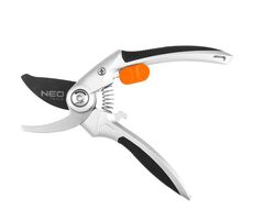 Neo Tools 15-212 / Záhradné nožnice / priemer rezu 20mm / 210mm / dĺžka čepele 46mm / oceľová čepeľ / hliníková rukoväť
