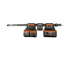 Neo Tools 84-330 / Opasok na náradie z prírodnej kože / nastaviteľný obvod / zosilnené vrecká