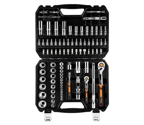 Neo Tools 10-060 / Sada nástrčných hlavíc / chróm-vanádiová oceľ / kufrík