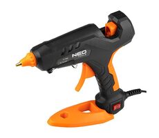 Neo Tools 17-100 / Sada taviacej pištole a 12 kusov tavných tyčiniek 11mm / 60/100W / 3 chrániče na prsty