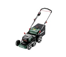 Metabo RM 36-18 LTX BL 46 / Aku kosačka na trávu / 18V / kôš 55 L / 2x 5.2 Ah