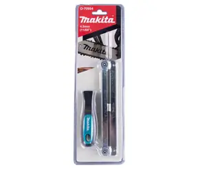 Makita D-70954 Pilník okrúhly s držiakom na reťaz motorovej píly 4.5 mm