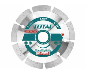 TOTAL-TOOLS TAC2111253 / Rezný kotúč segmentový diamantový / 125 x 22.22 mm  