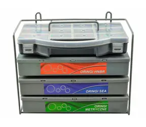 GEKO O-krúžok sada 300ks / HNBR / SAE / metrické
