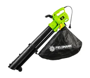 Fieldmann FZF 4030-E / Záhradný vysávač 3v1 / 3000W / 10.7 m3/min / 270 km/h / 45 l