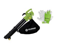 Fieldmann SADA FZF 4030-E + FZO 5010 / Záhradný vysávač 3v1 + rukavice / 3000W / 10.7 m3/min / 270 km/h / 45 l