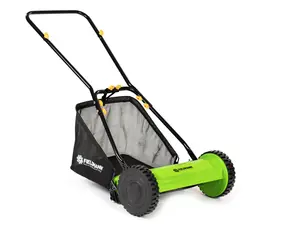 Fieldmann FZR 1010 / Vretenová kosačka / Záber 40 cm / kosenie 14 - 47 mm / 5 nožov / kôš 27 l