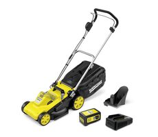 Kärcher LMO 3-18 Battery Set / Aku Kosačka na trávu / 18V / šírka záberu 34 cm / kôš 35 l / 5.0 Ah