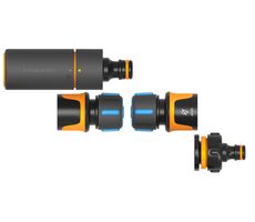 Fiskars 1027091 Comfort Sada pre ľahké zavlažovanie / tryska | spojka | rýchlospojka | rýchlospojka STOP