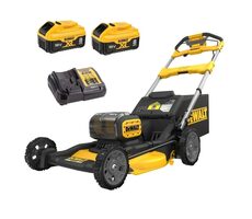 DeWalt DCMWSP156W2 / Aku kosačka na trávu s pojazdom / 2x18V / Šírka záberu: 53 cm / až 1340 m2 / kôš 67 l / 2x 8.0 Ah
