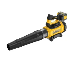 DeWalt DCMBL777X1 / Aku axiálny záhradný fukár s bezuhlíkovým motorom / 54 V XR / 258 km-hod / 1x 9.0 Ah