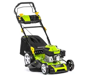 Fieldmann FZR 4618-144BV / Benzínová kosačka s pojazdom / OHV RATO 144cc 2.5 kW / záber 46 cm / kôš 65 l / do 1200 m2