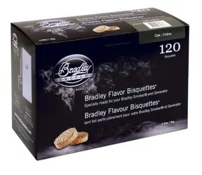 Bradley Smoker Dub 120 ks - Brikety údiace