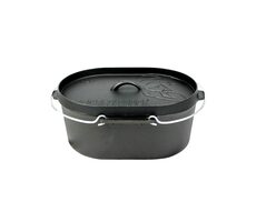 Valhal Outdoor Liatinový oválny hrniec (Dutch oven) VH9L