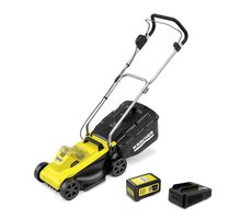 Kärcher LMO 2-18 Battery Set / Aku Kosačka na trávu / 18V / záber 32 cm / kôš 30 l / 5.0 Ah