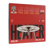 HerQs Ohrievač pre ohnisko Blaze 